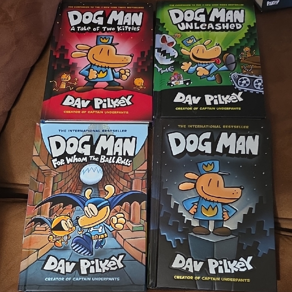 Dog Man Book Set by